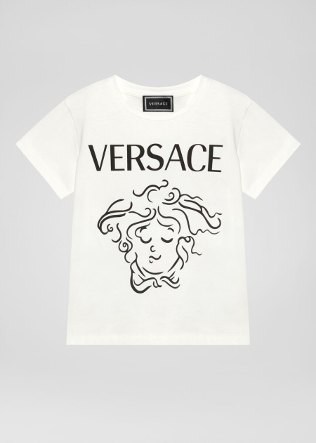 Versace Medusa Motif T-shirt Tjej - 850437WUN